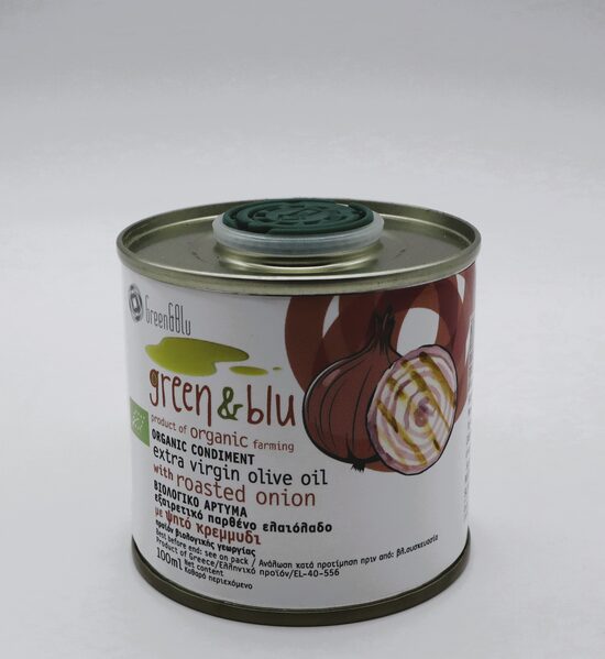 Augstākā labuma neapstrādāta olīveļļa ar GRAUZDĒTIEM SĪPOLIEM (100 ml)