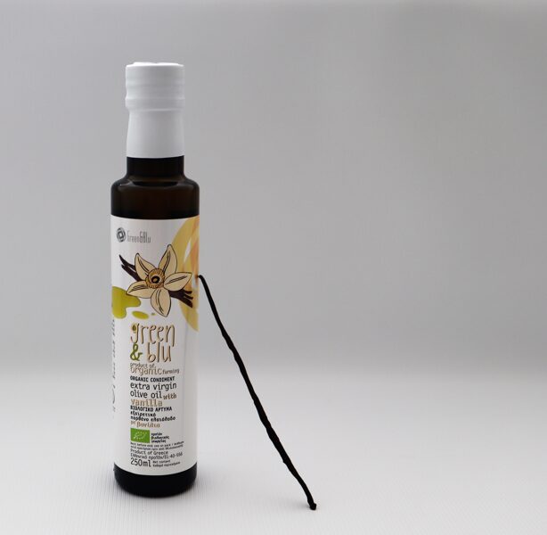 Augstākā labuma neapstrādāta olīveļļa ar VANIĻU (250ml)
